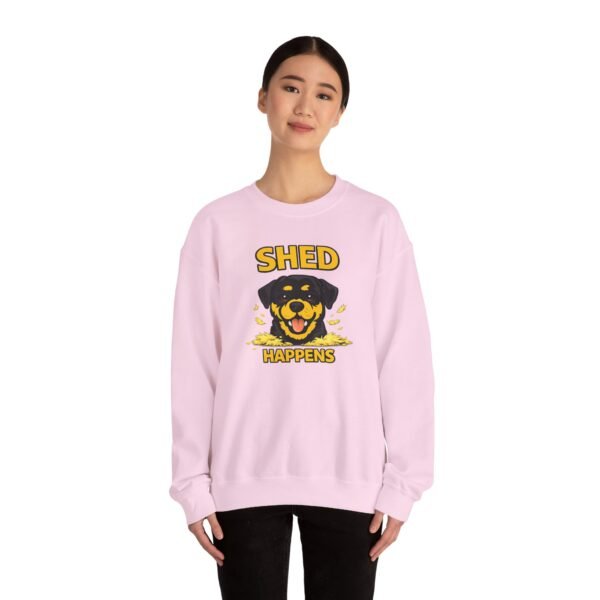 Shed Happens Sweatshirt - Funny Dog Lover Crewneck