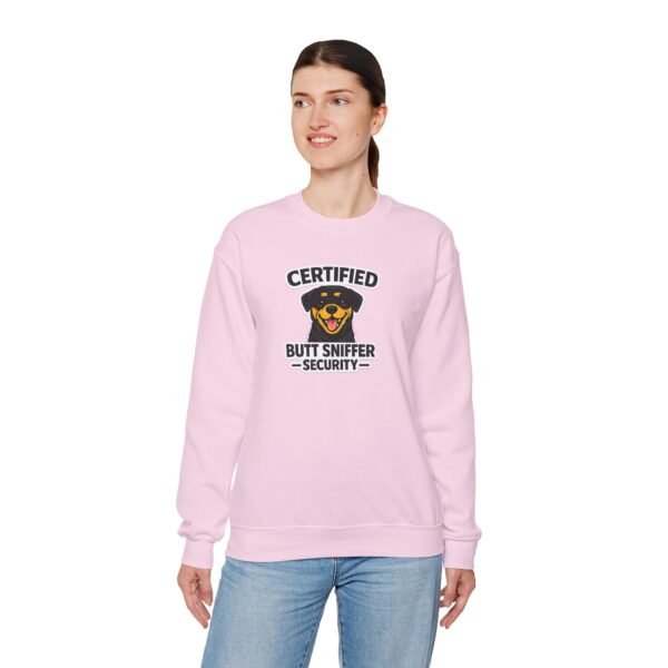 Certified Butt Sniffer Security Sweatshirt – Funny Dog Patrol Crewneck