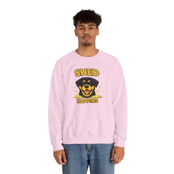 Shed Happens Sweatshirt - Funny Dog Lover Crewneck