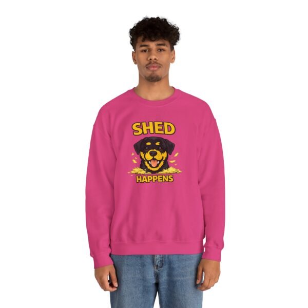 Shed Happens Sweatshirt - Funny Dog Lover Crewneck