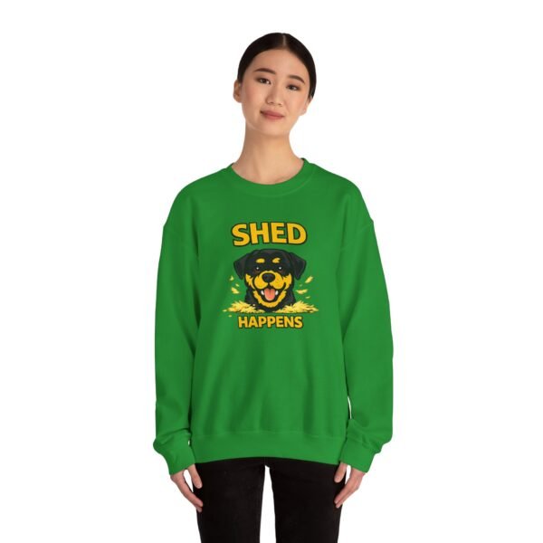 Shed Happens Sweatshirt - Funny Dog Lover Crewneck