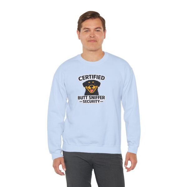 Certified Butt Sniffer Security Sweatshirt – Funny Dog Patrol Crewneck