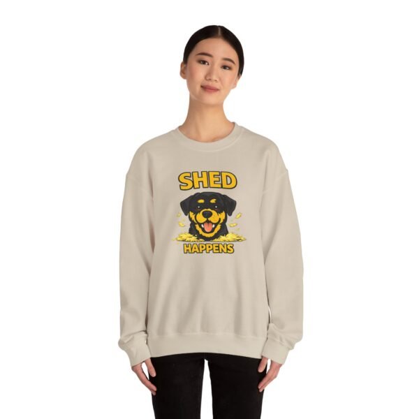 Shed Happens Sweatshirt - Funny Dog Lover Crewneck