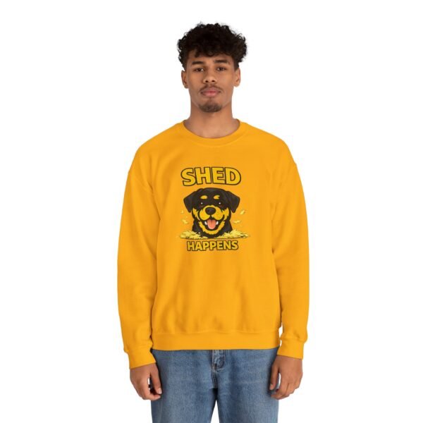 Shed Happens Sweatshirt - Funny Dog Lover Crewneck