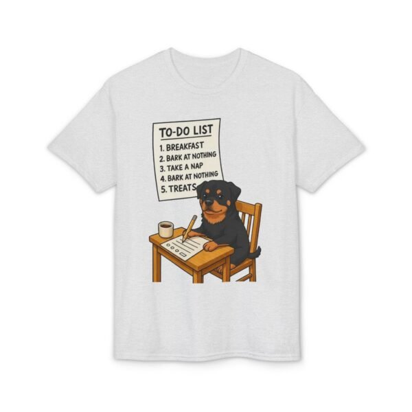 10095367619291335885_2048.jpeg Rottie Daily To Do List Unisex Dry Blend® T-Shirt