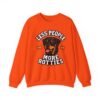 10118903743002060449_2048.jpeg Less People More Rotties Sweatshirt — Rottweiler Dog Lover Crewneck