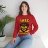 10670822737822483433_2048.jpeg Shed Happens Sweatshirt - Funny Dog Lover Crewneck