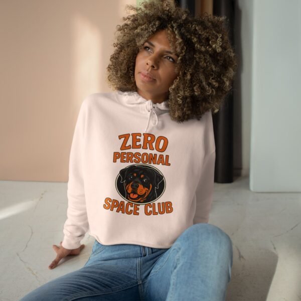 11340029609391978485_2048.jpeg Zero Personal Space Club Graphic Cropped Hoodie