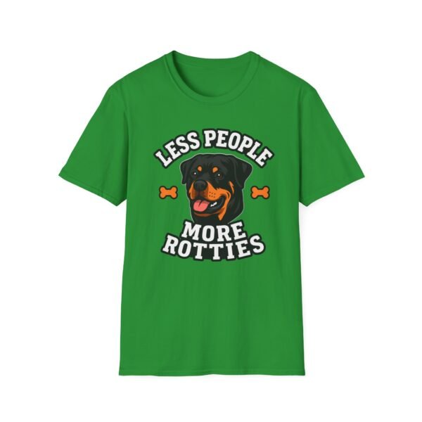 Less People More Rotties T-Shirt — Rottweiler Dog Lover Tee