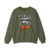 Will Sit for Snacks Funny Dog Bone Crewneck