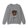 12846637056440280746_2048.jpeg Less People More Rotties Sweatshirt — Rottweiler Dog Lover Crewneck