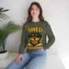 13945187009919145050_2048.jpeg Shed Happens Sweatshirt - Funny Dog Lover Crewneck