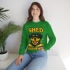 14141502081964942571_2048.jpeg Shed Happens Sweatshirt - Funny Dog Lover Crewneck