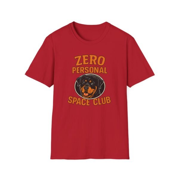 14911627889846901513_2048.jpeg Zero Personal Space Club T-Shirt — Funny Rottweiler Dog Tee