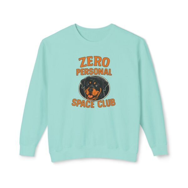 15173811304659063226_2048.jpeg Zero Personal Space Club Sweatshirt — Funny Dog Graphic Crewneck