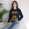 15402107717328447442_2048.jpeg Shed Happens Sweatshirt - Funny Dog Lover Crewneck