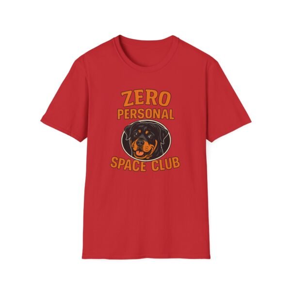 15603590813571191089_2048.jpeg Zero Personal Space Club T-Shirt — Funny Rottweiler Dog Tee