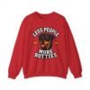 15637701532917777425_2048.jpeg Less People More Rotties Sweatshirt — Rottweiler Dog Lover Crewneck