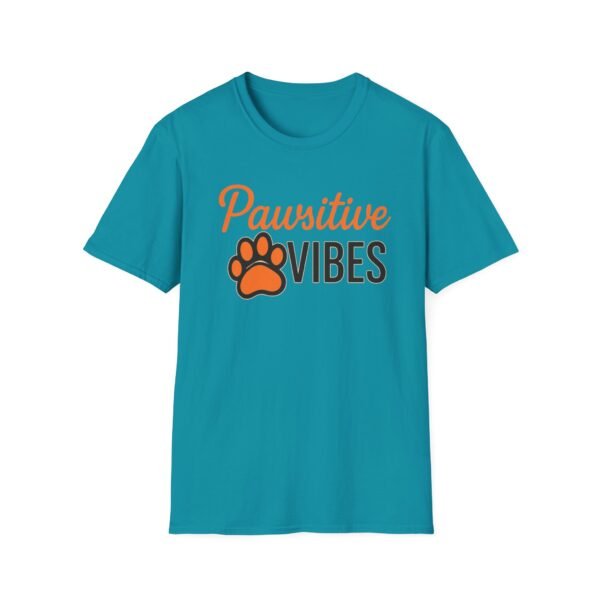 Pawsitive Vibes T-Shirt — Cute Paw Print Pet Lover Tee