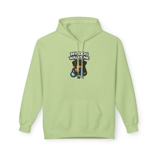 My Dog Walks Me Hoodie — Funny Dog Lover Pullover