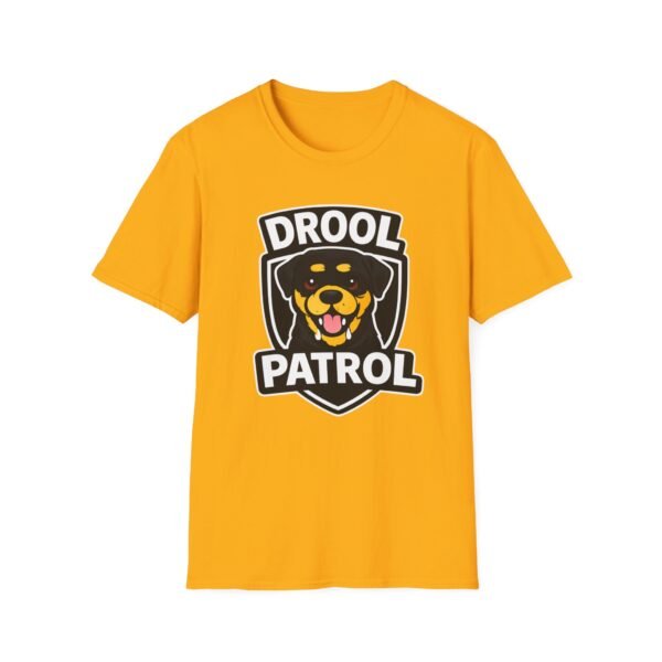 Drool Patrol Dog T-Shirt — Funny Rottie Lover Tee