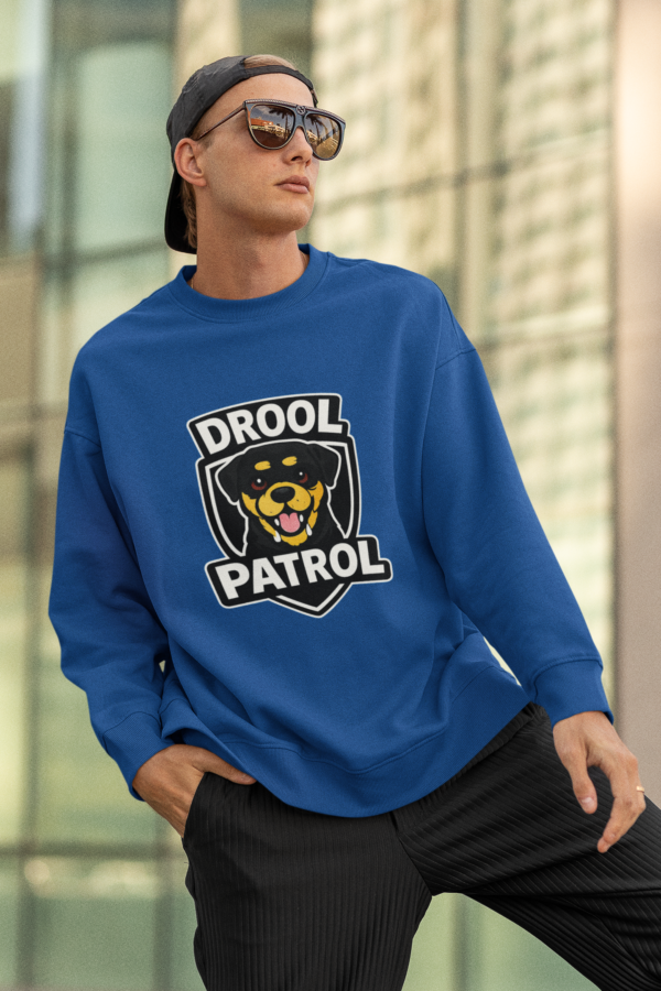 20260523210114-1f156ea8-911f-6bbc-98f7-d245bc7aaa6e.png Drool Patrol Sweatshirt – Funny Dog Crewneck for Dog Lovers