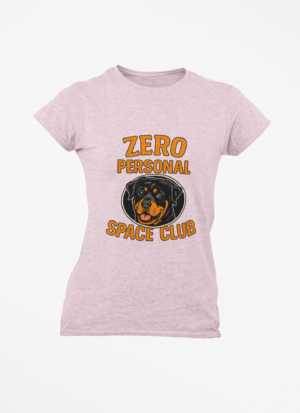 20260525045500-1f157f5e-2486-666a-b26a-526bbfb6c5f2.png Zero Personal Space Club T-Shirt — Funny Rottweiler Dog Tee