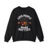 2075280314396072231_2048.jpeg Less People More Rotties Sweatshirt — Rottweiler Dog Lover Crewneck