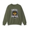 2212229992036396980_2048.jpeg Drool Patrol Sweatshirt – Funny Dog Crewneck for Dog Lovers