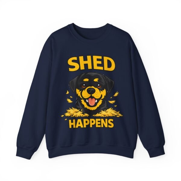 2454920227488802317_2048.jpeg Shed Happens Sweatshirt - Funny Dog Lover Crewneck