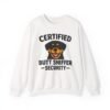 2959197282234152465_2048.jpeg Certified Butt Sniffer Security Sweatshirt – Funny Crewneck