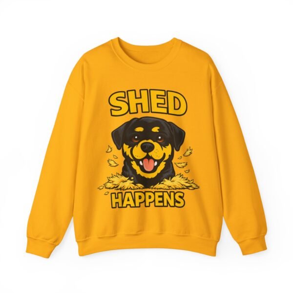 3269400129362252688_2048.jpeg Shed Happens Sweatshirt - Funny Dog Lover Crewneck