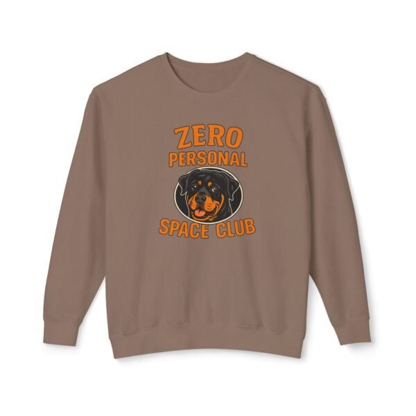 3755690023410558946_2048.jpeg Zero Personal Space Club Sweatshirt — Funny Dog Graphic Crewneck