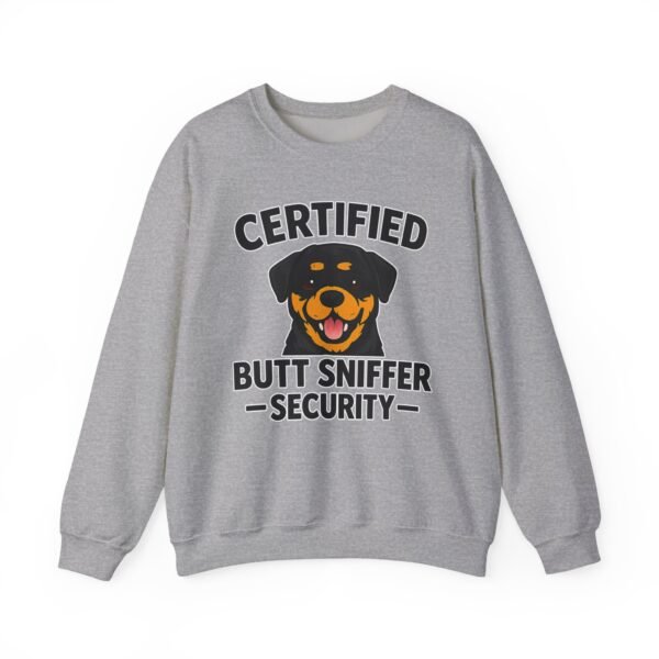 3963525047052555091_2048.jpeg Certified Butt Sniffer Security Sweatshirt – Funny Crewneck