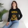 4422459895710007256_2048.jpeg Shed Happens Sweatshirt - Funny Dog Lover Crewneck