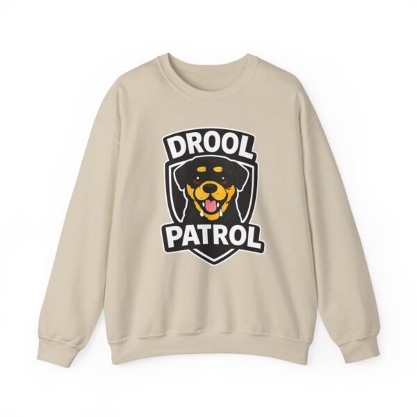 443006221544333080_2048.jpeg Drool Patrol Sweatshirt – Funny Dog Crewneck for Dog Lovers