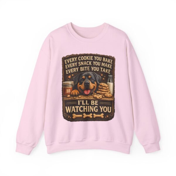471182779972899352_2048.jpeg I'll Be Watching You - Funny Vintage Rottie Sweatshirt