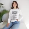 4790567148691333168_2048.jpeg Rottie Security™ "Funny Task List" Light Color Crewneck Sweatshirt