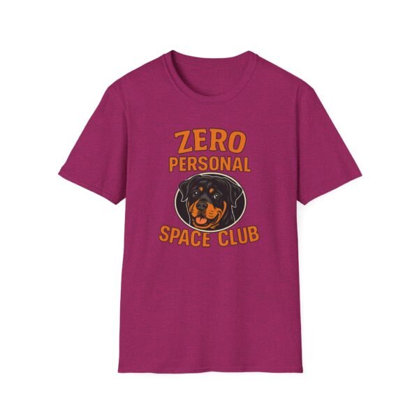 4905020428093218821_2048.jpeg Zero Personal Space Club T-Shirt — Funny Rottweiler Dog Tee