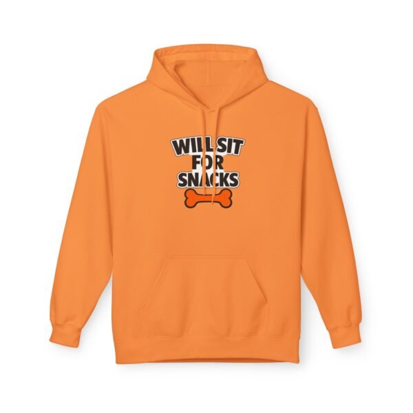 4919518509979525263_2048.jpeg Will Sit for Snacks Hoodie - Funny Dog Lover Hoodie