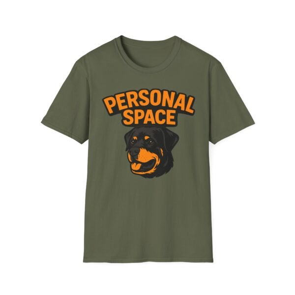 Personal Space Rottweiler T-Shirt — Funny Dog Lover Shirt