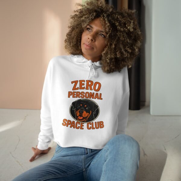 5077882188948679327_2048.jpeg Zero Personal Space Club Graphic Cropped Hoodie