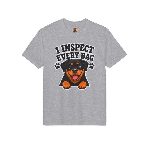 5340431719454819575_2048.jpeg I Inspect Every Bag Rottweiler T-Shirt – Funny Dog Lover Tee