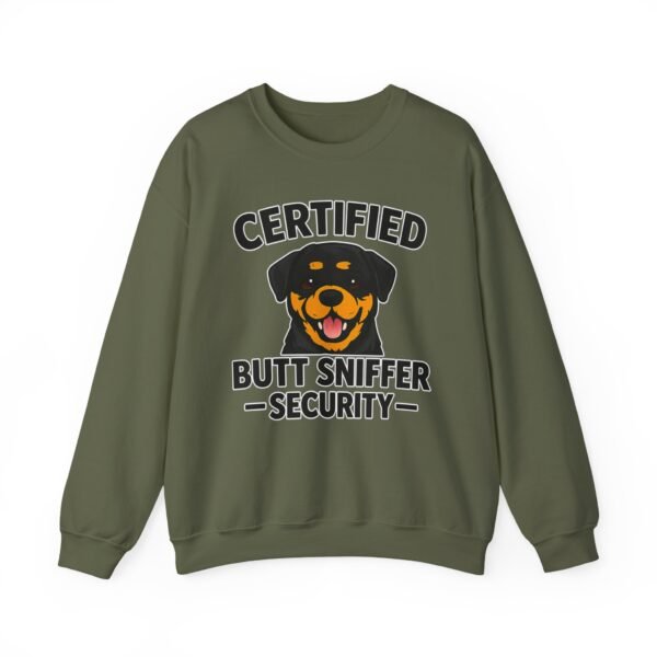 5360387601371668737_2048.jpeg Certified Butt Sniffer Security Sweatshirt – Funny Crewneck