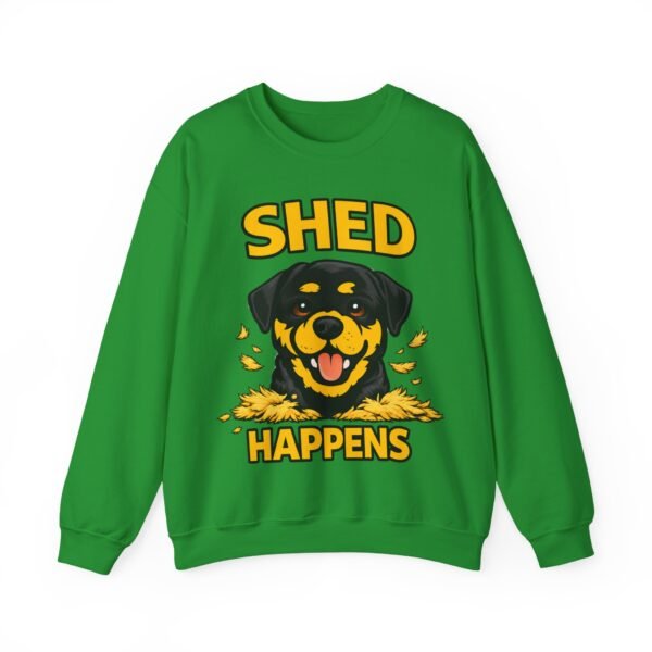5832639017568104470_2048.jpeg Shed Happens Sweatshirt - Funny Dog Lover Crewneck