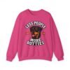 6019603341380843315_2048.jpeg Less People More Rotties Sweatshirt — Rottweiler Dog Lover Crewneck
