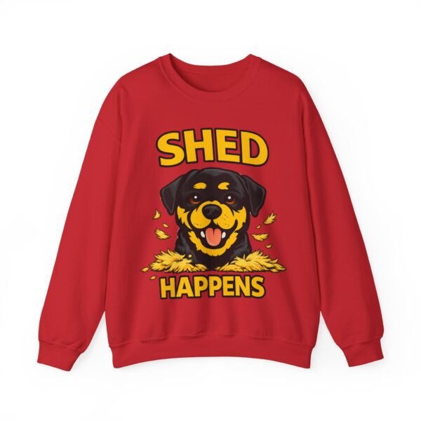 6122202969918573544_2048.jpeg Shed Happens Sweatshirt - Funny Dog Lover Crewneck