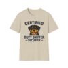 Certified Butt Sniffer Rottweiler  Security T-Shirt