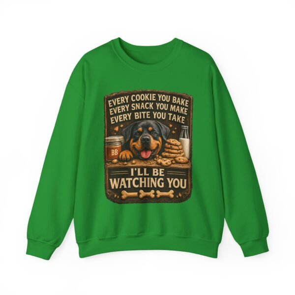 6581269262894739056_2048.jpeg I'll Be Watching You - Funny Vintage Rottie Sweatshirt