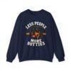 6594881633951213354_2048.jpeg Less People More Rotties Sweatshirt — Rottweiler Dog Lover Crewneck